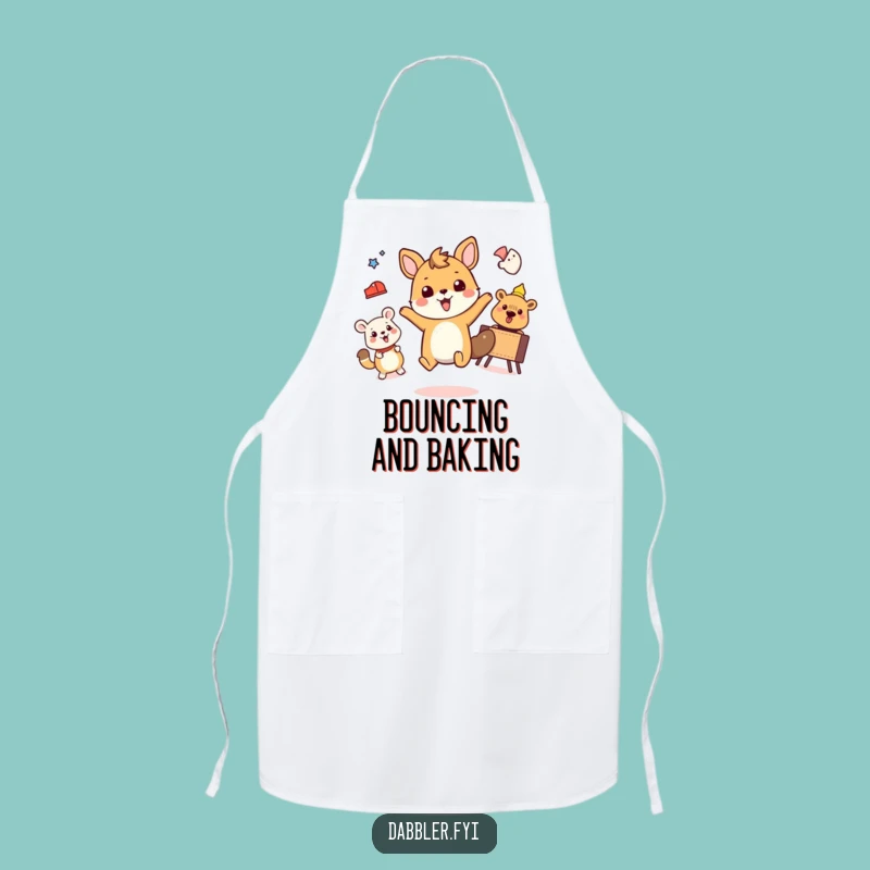 Funny Animal Activity Apron: Cook and Play with Enthusiasm!