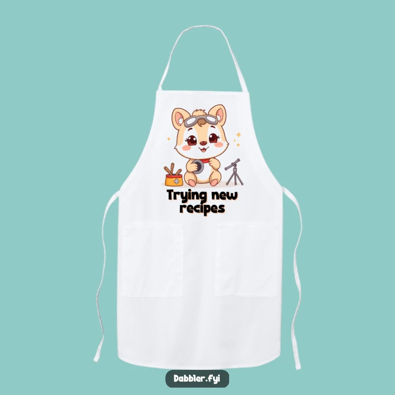 Funny Hobbyist Animal Apron: Hobby Time Ready - Practical Funny Gift