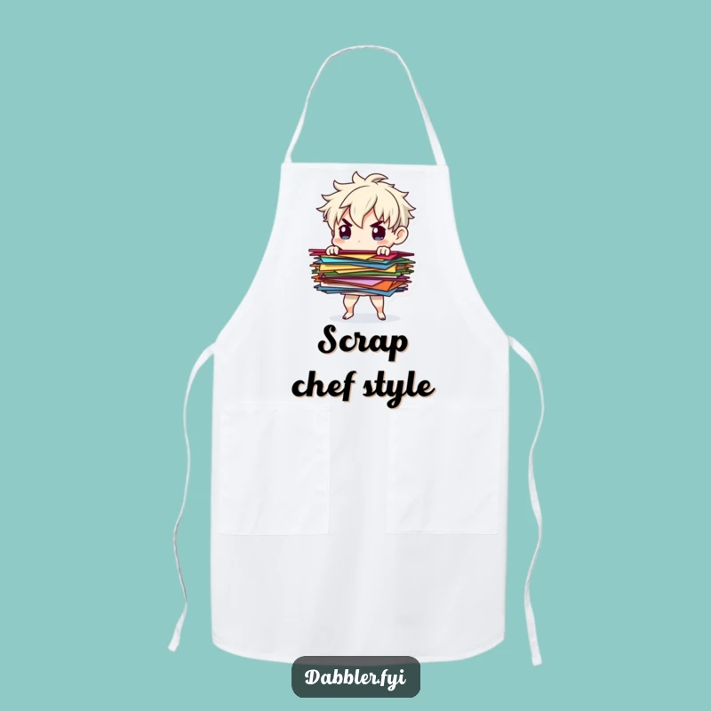 Funny Paper Balancer Apron: Practical Funny Gift for the Organized Crafter