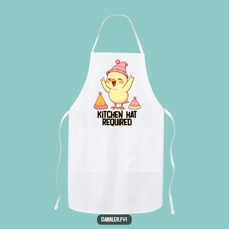 Funny Bird Hat Apron: Kitchen Fun with a Fashionable Fowl, Humorous Cooking Gift