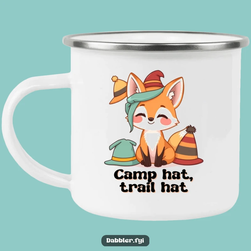 Funny Fox Camping Mug: Adventure in Style, Giggling Gift