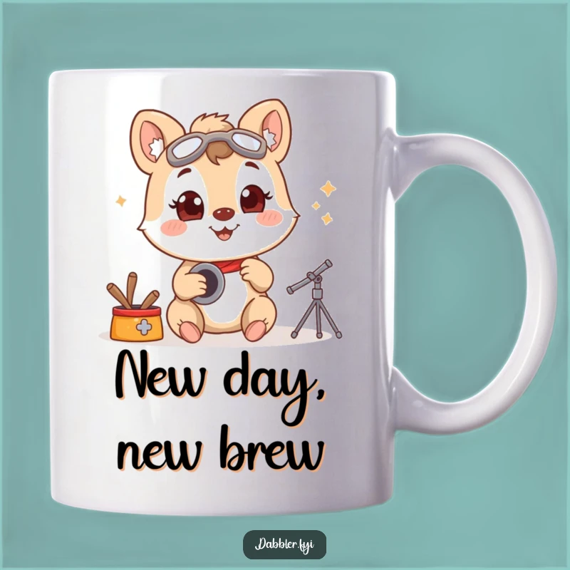 Funny Hobbyist Animal Mug: New Beginnings Joy - Perfect Funny Gift