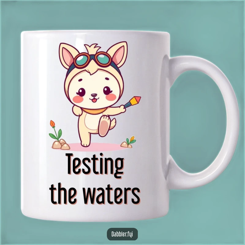 Funny New Pursuit Animal Mug: Playful Dip - Perfect Funny Gift