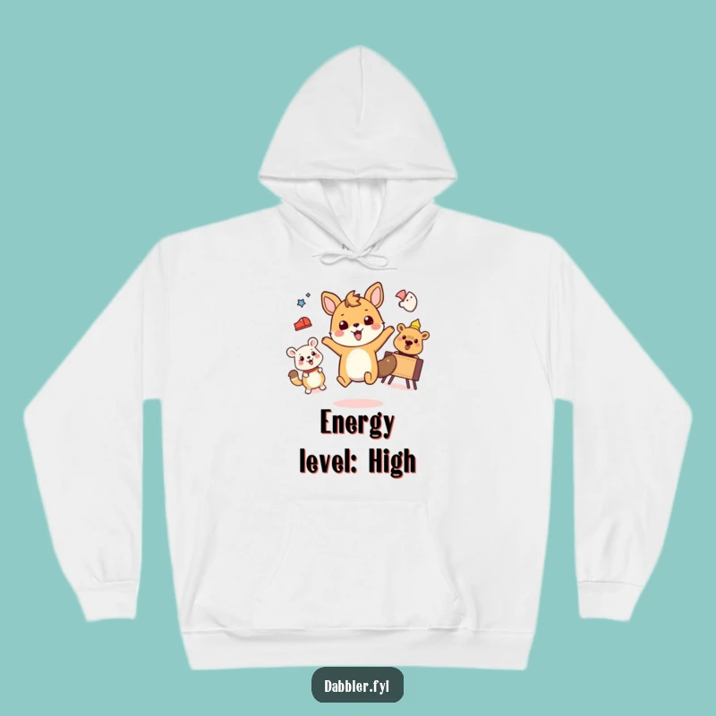 Cozy Funny Animal Activity Hoodie: Comfort Meets Energetic Fun!