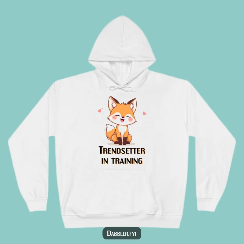 Funny Fox Style Hoodie: Cozy Up with Chic Vibes, a Fantastic Funny Gift