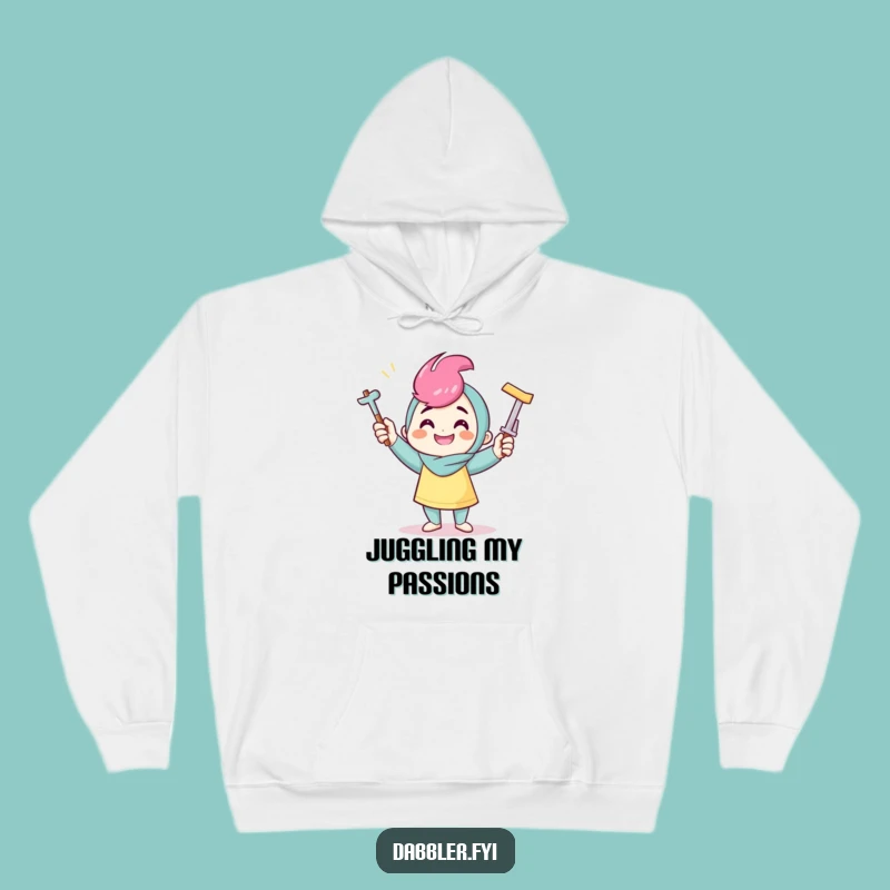 Funny Crafter Hoodie: Cozy Funny Gift for the Master Multi-Tasker