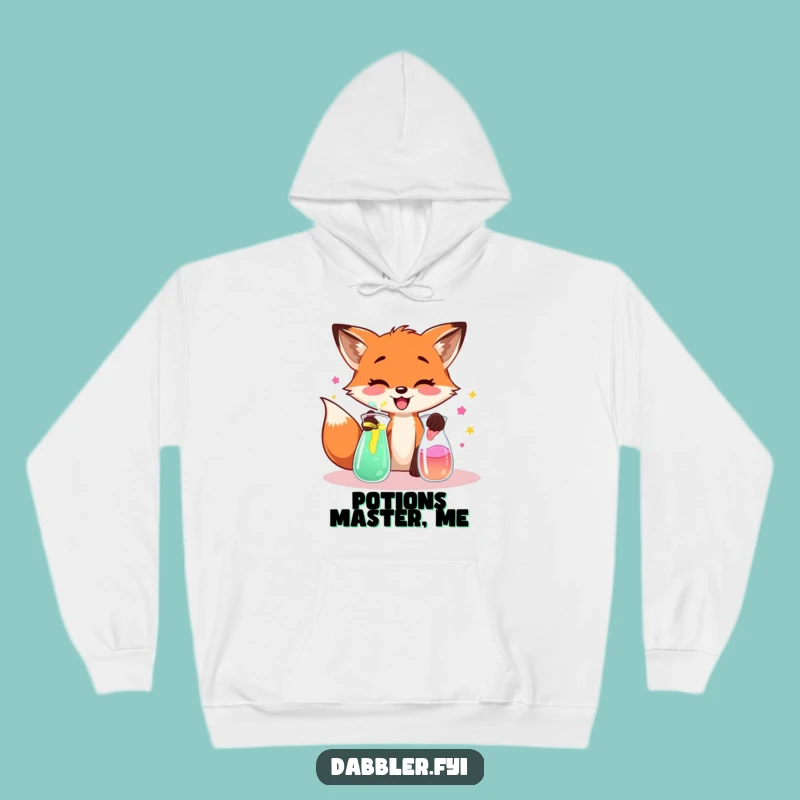 Funny Fox Lab Hoodie: Cozy Comfort for Mad Scientists, Warm & Humorous Gift