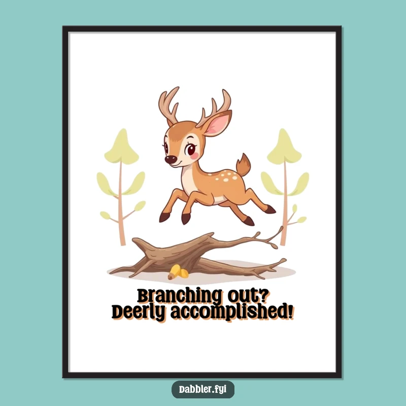 Free Printable Deer Wall Art: Hilarious Woodland Downloadable Decor for Your Home