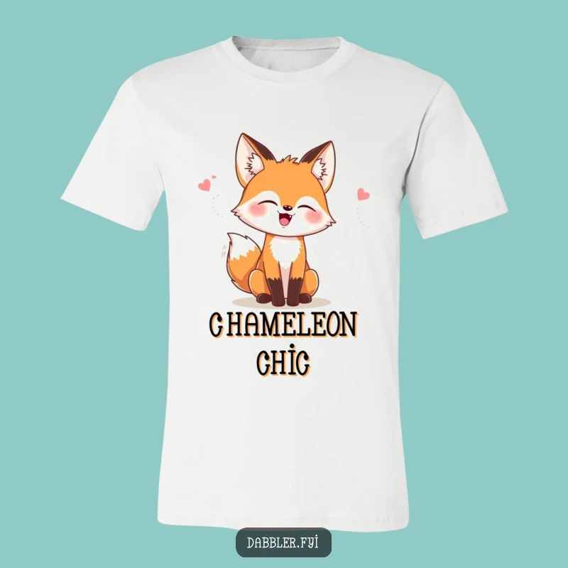 Funny Fox Style T-Shirt: Fashionable Fox Fun, a Chic & Cute Funny Gift