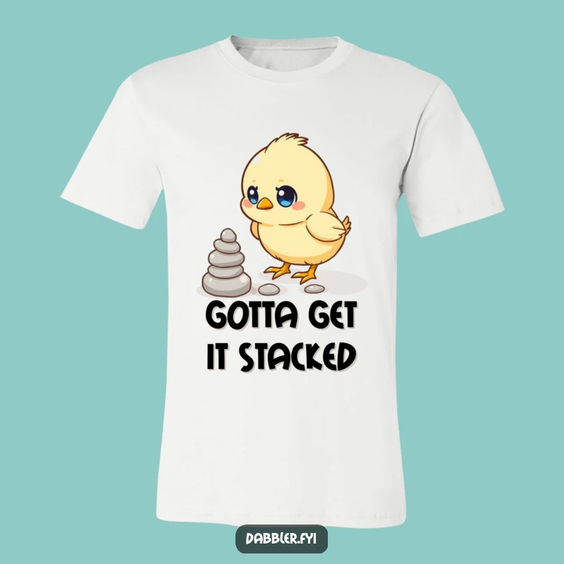 Funny Determined Chick Focus T-Shirt - Motivational & Hilarious, Perfect Funny Gift!